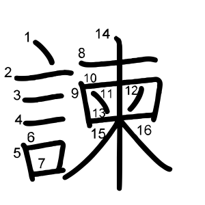諫