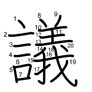 議