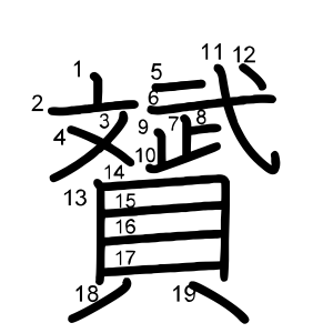 贇