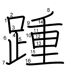 踵