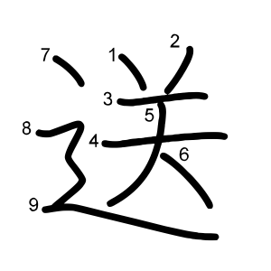 送