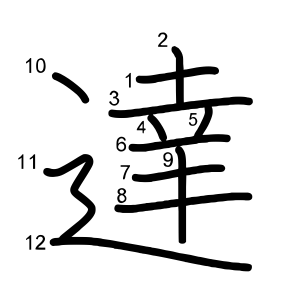 達