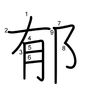 郁