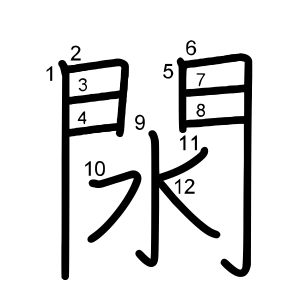 閖