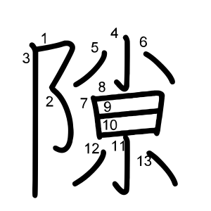 隙
