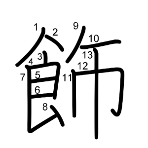 飾