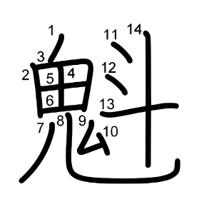 魁