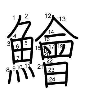 鱠